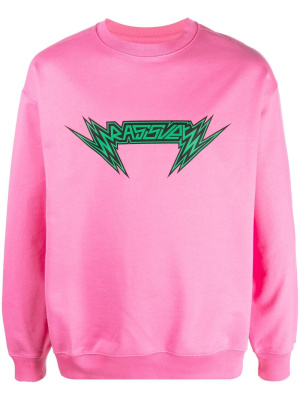 

Logo-print cotton sweatshirt, PACCBET Logo-print cotton sweatshirt