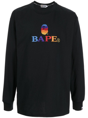 

Crew-neck logo sweatshirt, A BATHING APE® Crew-neck logo sweatshirt