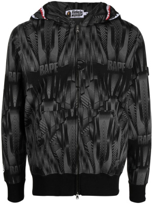 

Graphic-print zip-up hoodie, A BATHING APE® Graphic-print zip-up hoodie