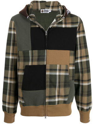 

Patchwork zip hoodie, A BATHING APE® Patchwork zip hoodie