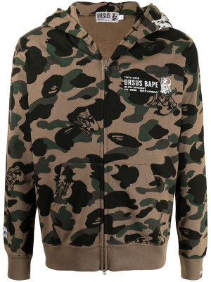 

Camouflage-print hoodie, A BATHING APE® Camouflage-print hoodie