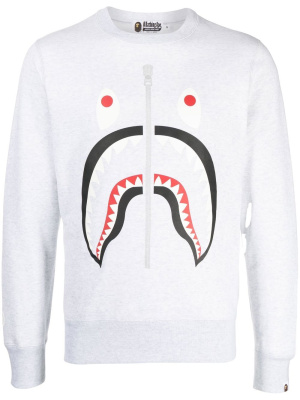 

Shark graphic-print sweatshirt, A BATHING APE® Shark graphic-print sweatshirt