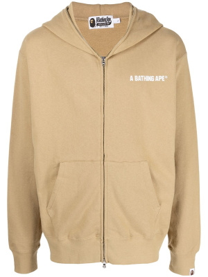 

Busy Works logo-print hoodie, A BATHING APE® Busy Works logo-print hoodie