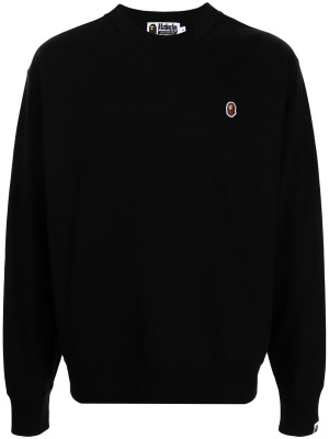 

Embroidered logo cotton sweatshirt, A BATHING APE® Embroidered logo cotton sweatshirt