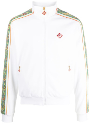 

Tape-detail tracksuit jacket, Casablanca Tape-detail tracksuit jacket