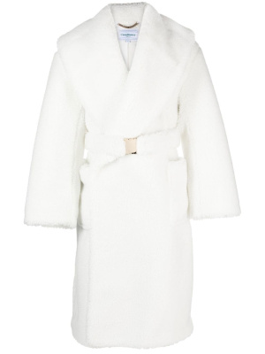 

Faux-shearling robe, Casablanca Faux-shearling robe