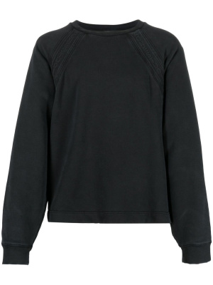 

Logo-trim sweatshirt, Acne Studios Logo-trim sweatshirt