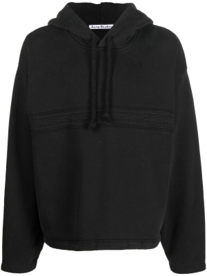 

Debossed-logo hoodie, Acne Studios Debossed-logo hoodie