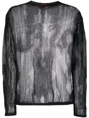 

Long-sleeve knitted jumper, 032c Long-sleeve knitted jumper