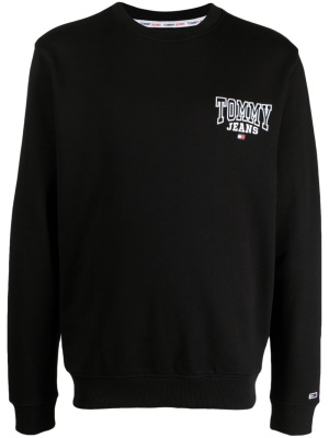 

Logo-print crew-neck sweatshirt, Tommy Jeans Logo-print crew-neck sweatshirt