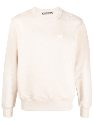 

Face-patch organic cotton sweatshirt, Acne Studios Face-patch organic cotton sweatshirt