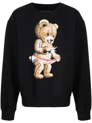 

Snap graphic-print sweatshirt, DOMREBEL Snap graphic-print sweatshirt