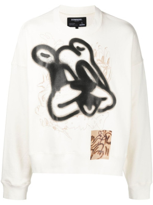 

Beardog long-sleeve sweatshirt, DOMREBEL Beardog long-sleeve sweatshirt