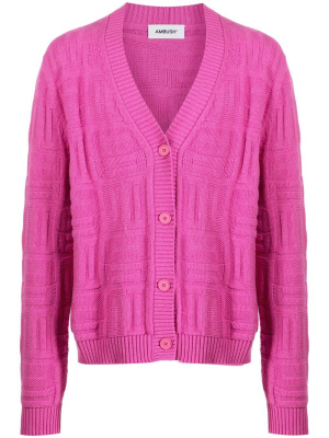 

Monogram knit cardigan, AMBUSH Monogram knit cardigan