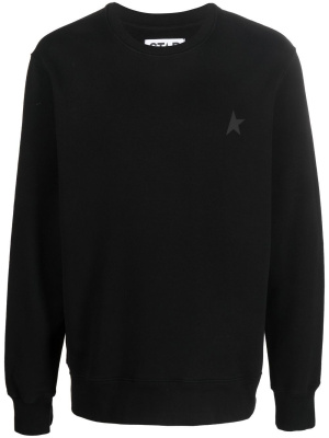 

Logo-print cotton sweatshirt, Golden Goose Logo-print cotton sweatshirt