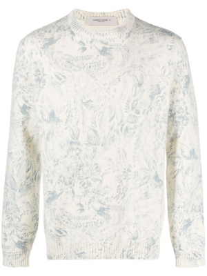 

Toile-de-jouy crew-neck jumper, Golden Goose Toile-de-jouy crew-neck jumper