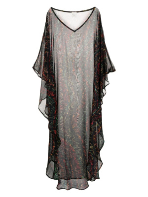 

Abstract-print sheer silk tunic, Paul Smith Abstract-print sheer silk tunic