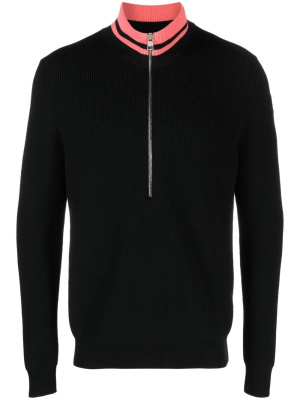 

High-neck zip-up jumper, Moncler High-neck zip-up jumper