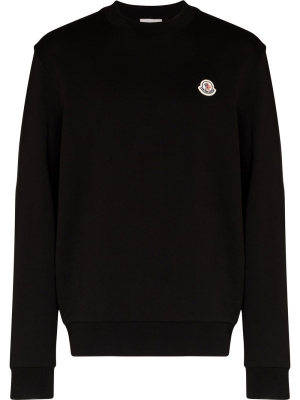 

Logo patch sweatshirt, Moncler Logo patch sweatshirt