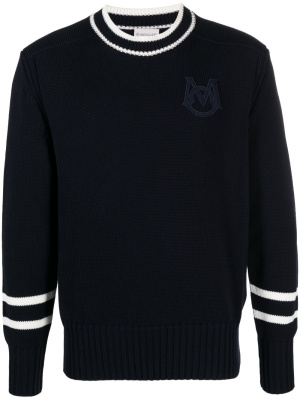 

Logo-patch knitted jumper, Moncler Logo-patch knitted jumper
