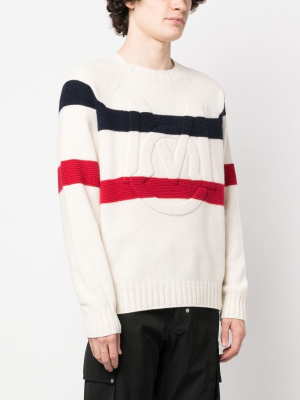 

Raised logo jumper, Moncler Raised logo jumper