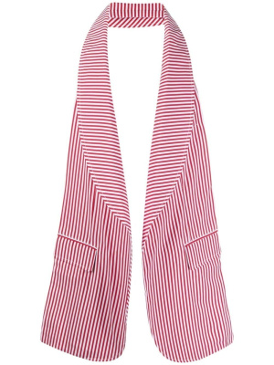 

Shawl lapel suiting scarf, Comme Des Garçons Shirt Shawl lapel suiting scarf