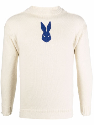 

Flocked bunny jumper, Maison Margiela Flocked bunny jumper