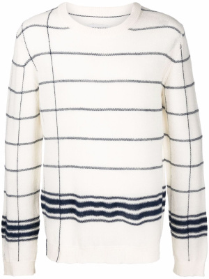 

Striped-print pullover, Maison Margiela Striped-print pullover