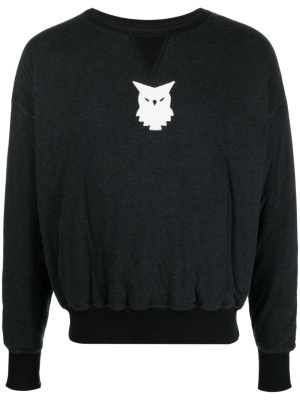 

Animal Totem patch-detail sweatshirt, Maison Margiela Animal Totem patch-detail sweatshirt