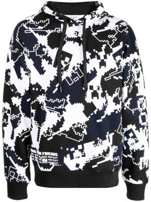 

Drawstring colour-block hoodie, Lacoste Drawstring colour-block hoodie