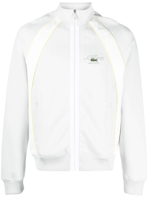 

Zip-up organic cotton sweatshirt, Lacoste Zip-up organic cotton sweatshirt