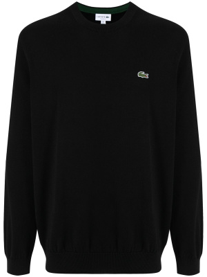

Crocodile-embroidered cotton sweatshirt, Lacoste Crocodile-embroidered cotton sweatshirt