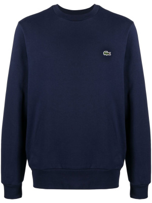 

Classic logo-patch cotton sweatshirt, Lacoste Classic logo-patch cotton sweatshirt