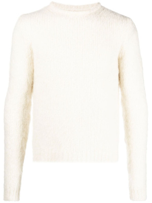 

Crew neck mohair-blend jumper, Rick Owens Crew neck mohair-blend jumper