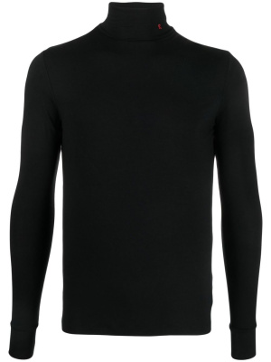 

Monogram-embroidered roll-neck jumper, Raf Simons Monogram-embroidered roll-neck jumper