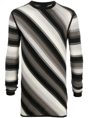 

Diagonal stripe sweater, Rick Owens Diagonal stripe sweater