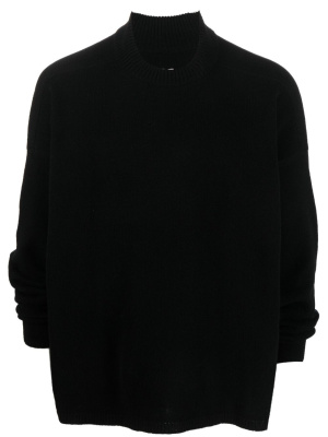 

Long-sleeves fine-knit sweater, Rick Owens Long-sleeves fine-knit sweater
