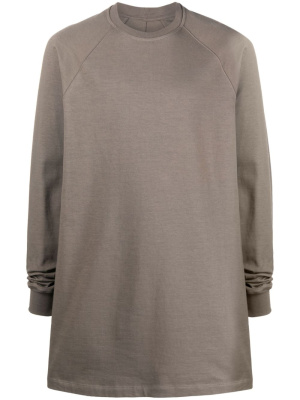 

Long-sleeve cotton sweatshirt, Rick Owens Long-sleeve cotton sweatshirt