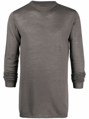 

Long-sleeved wool sweater, Rick Owens Long-sleeved wool sweater