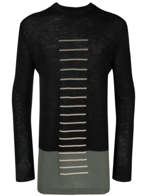 

Oversized round-neck jumper, Rick Owens Oversized round-neck jumper