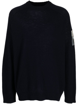 

Graphic-print knitted jumper, Raf Simons Graphic-print knitted jumper