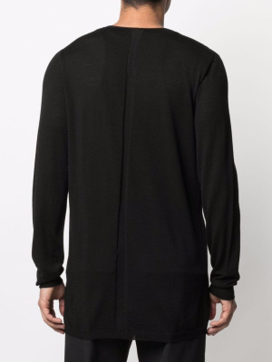

Oversize deep V-neck jumper, Rick Owens Oversize deep V-neck jumper