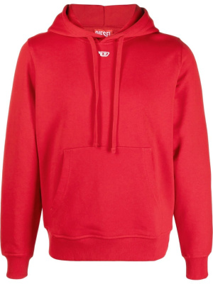 

Logo-patch detail hoodie, Diesel Logo-patch detail hoodie