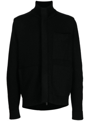 

Concealed-front knit cardigan, Transit Concealed-front knit cardigan