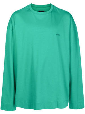 

Logo-patch sweatshirt, Juun.J Logo-patch sweatshirt