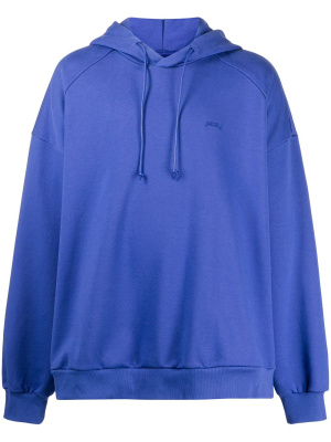 

Logo drawstring hoodie, Juun.J Logo drawstring hoodie