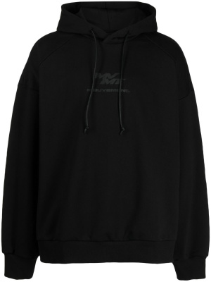 

Logo-printed hoodie, Juun.J Logo-printed hoodie