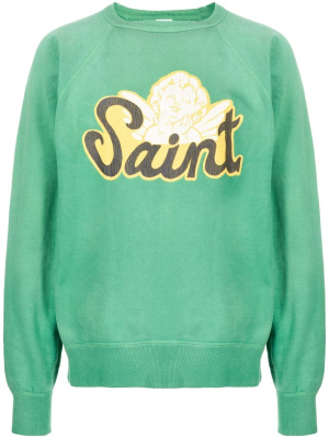 

Logo print sweatshirt, SAINT MXXXXXX Logo print sweatshirt