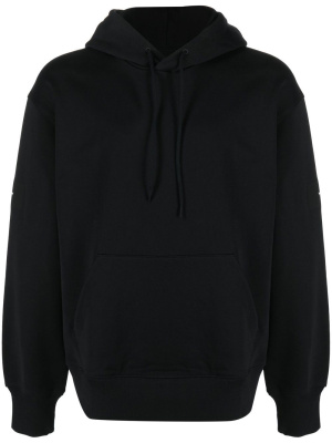 

Drop-shoulder drawstring hoodie, Y-3 Drop-shoulder drawstring hoodie