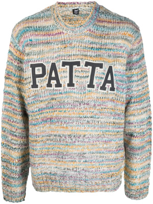 

Logo-embellishment jumper, PATTA Logo-embellishment jumper
